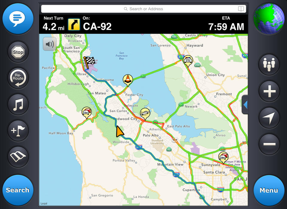 معرفی اپلیکیشن Motion X GPS Drive